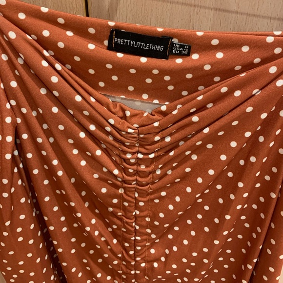 PLT POLKA DOT DRESS - Picture 2 of 4